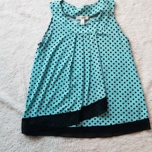 BEAUTIFUL polka dot top